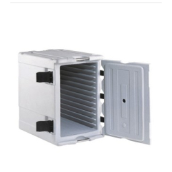 Conteneur isotherme 90L Melform - AF12 - Bleu - 12 glissières intérieures - Empilable