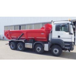 Roc-Line - Bennes rondes Forez Bennes - Capacité 32t avec portes hydrauliques et caisse 13,6m3