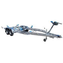 8m40-2m55 - 2x1500 kg - 3000 kg - VLEMMIX - Remorque Porte-Bateau