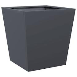 Helloshop26 - Jardinière bac lit surélevé plantes fleurs terrasse jardin 40 x 40 x 40 cm acier anthracite 02_0037537 02_0037537 - acier 3000214046099