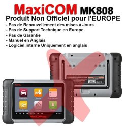 Valise de diagnostic auto Mk808 - Autel France - Langue française et mises à jour incluses