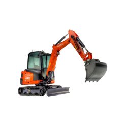 Pelle sur chenilles Kubota KX030-4 - 17,7 kW - 2,87 m profondeur de fouille - 2,72 à 2,79 t