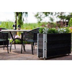 Bioempiloboite 600 x 800 mm - Bois et armature acier - Certifié PEFC - Dimensions modulables et superposables
