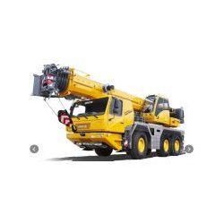 Grue automotrice GMK3060L - Manitowoc Cranes - charge maximum 60 t - flèche MEGAFORM à 7 sections et support compact