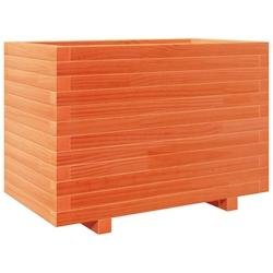 Helloshop26 - Jardinière bac lit surélevé plantes fleurs terrasse jardin cire 70 x 40 x 49,5 cm bois de pin massif marron 02_0038483 - marron Bois