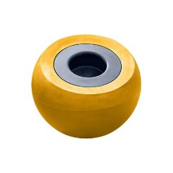 PLAST'UP ROTOMOULAGE Pot de fleurs sphérique xxl dolce vita 300l-lot de 2 - JAUNEMANGUE - jaune 0750122561056