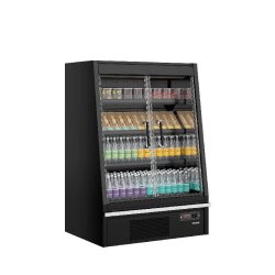 Vitrine réfrigérée pour supermarché Galaxy+ GPL10FGD Black L1060mm 47542 TEFCOLD