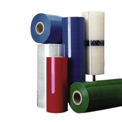 Films étirables machine standards opaques - colorés - recyclable - 500mm - Bokser Packaging