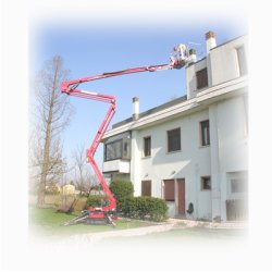 Nacelle élévatrice automotrice à bras articulé Lightlift 19.65 - 19m de hauteur de travail et 6,5m de portée
