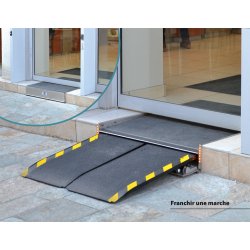 Rampes escamotables automatiques - Déclinaisons possibles : simple marche