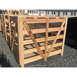 Caisse  claire-voie sur mesure pour le transport maritime ou pour l'emballage industriel