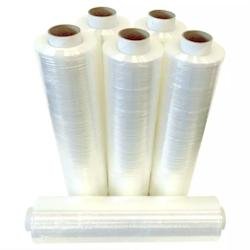 Film étirable manuel transparent réduction d'épaisseur 12µ 450 mm x 300 M – (6 bobines) - transparent XGLT-M
