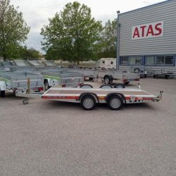 Porte voiture A4 Transporter 400x200 - 2600 kg PTC - rampes intégrées et équipements optionnels