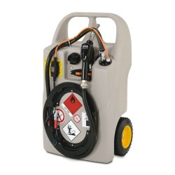 Caddy ravitailleur de Gasoil - Volume 60 L ou 100 L - Réservoir mobile ADR avec pompe manuelle ou électrique