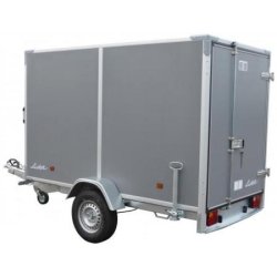 Remorque fourgon Lider 35960 - PTAC 1300kg - Dimensions intérieures 260x142x162 cm