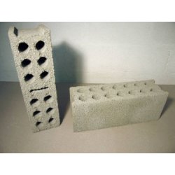 Bloc béton empilable - semi plein - Cholet Agglos - 15x20x50 B80 CE NF
