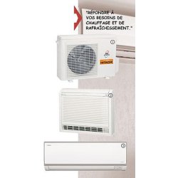 Climatiseurs multizone réversibles - hitachi