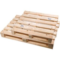 Palette en bois Europe spéciale container - Cenpac - Traitée NIMP15 - Dimensions optimisées - 4 entrées