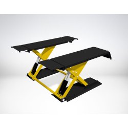 Double plateforme extra-plate - Double Lift New - Circuit hydraulique redondant avec 4 pistons
