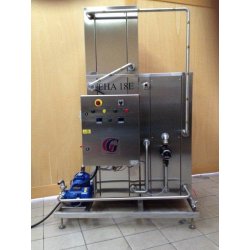 Eha 18 + 27 e 2e - pasteurisateur automatique 2 étages - 200 à 400 l/h - 3 échangeurs inox type co-axial