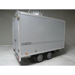 Remorque frigorifique Humbaur - grand modèle 9,5 m3 - double essieux freinés - groupe froid HCU2 0° à +7°