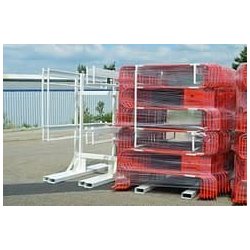 Range-barrières capacité 120 - Fabrication française, personnalisable avec sécurité antivol