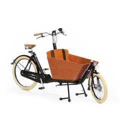 Biporteur électrique court Bakfiets Confort - Shimano E-Bike Systems - Transport enfants et marchandises