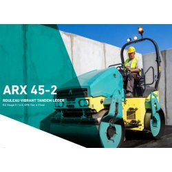 Rouleau tandem léger - EU Stage V/ U.S. EPA Tier 4 Final - Ammann - ARX 45-2