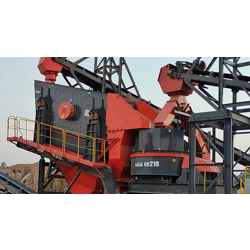 Concasseur à percussion Sandvik UV312 VSI - équipé d'un crible vibrant à trois étages