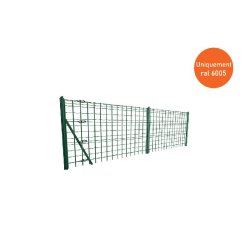 Grillage soudé maille 100x50mm Ral 6005 - 2000
