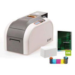 Pack complet  Imprimante à cartes - Hiti CS200 incl. Ruban YMCKO, 100 Carte et Logiciel