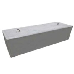Bloc béton anti-intrusion lisse - Sécurisation des lieux publics - Référence BB-75-LISSE