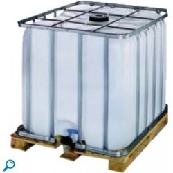 Cuves de stockage pour eau de pluie - 1000 litres - Poche en polyéthylène - Vanne DN 50 PCP
