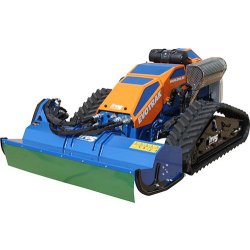 Evotrak - Le Dahu - Débroussailleuse radioguidée avec moteur Kohler 22.4 kW et chenilles hydrauliques