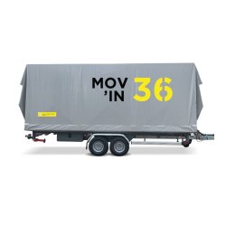 Scène mobile compacte, simple et économique - MOV'IN 36 - 36 m² pour petits festivals et événements