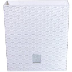 Prosperplast - Pot Rato 32 L avec insert de plantation, coloris Blanc, 33x33x33 cm - blanc plastique ZA673
