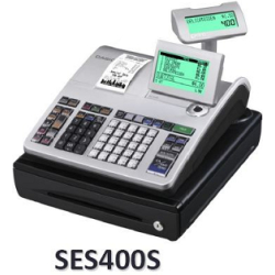 Caisse enregistreuse tactile CASIO - double écran LCD, fonctionnelle et design, adaptée à tous types de commerce