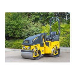 Rouleau compresseur vibrant BOMAG BW100 - 1,6 tonnes - Compactage des sols et enrobés