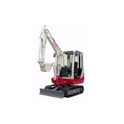 Mini-pelle TB 228 AH - Bi-énergie 3,1 tonnes avec cabine et moteur Yanmar