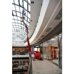 Nacelle araignée LEO12T - Agile, sans pollution, idéale pour la maintenance des bâtiments, 12m hauteur de travail