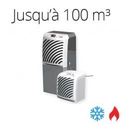 Climatiseur de cave à vin puissant et élégant - WINE SP100 - S.G.M.N. E-TRADE S.A.S. - Refroidissement et réchauffage jusqu'à 100 m3