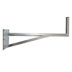 Jumbo100 Bras Coudé Grand Déport 100 Cm Diamètre 50 Mm Fixation Antenne Parabole Satellite Mur Toit Usage Non Intensif Hdsat - 3665476606407