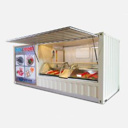 KIOSQUE MOBILE CONTENEURISÉ