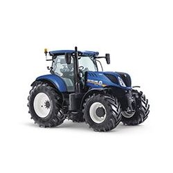 T7.175 Sidewinder II - Tracteur agricole New Holland - Puissance maxi 129/175 kW/CH - Technologie SCR ECOBlue™ et autoguidage IntelliSteer®