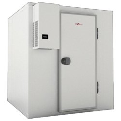 Chambre froide négative avec groupe, dim.Int. 2030 x 2030 x h2030mm (8,37m³) - Diverso - 0637902065365