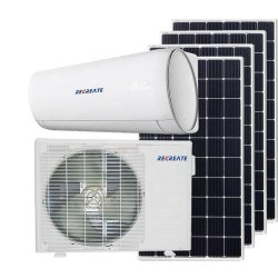 Climatiseur solaire hybride ACDC - Groupe Royalstar - 4ème génération sans batterie ni onduleur