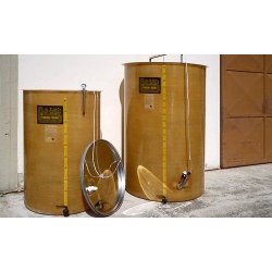 Cuves vinicoles ouvertes avec chapeau flottant aria/s-aria pe