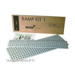 Kit rampe n°1 - 75 cm de large - 1.8 à 2.6 cm de haut - Référence ASCIER01