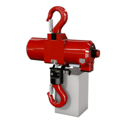 Palan pneumatique mini TCR - léger en aluminium - pour levage industriel souple et polyvalent