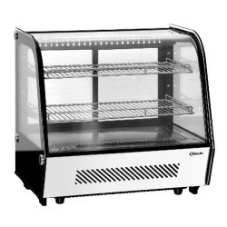 Vitrine réfrigérée Bartscher DeliCool II - 120L, LED, double vitrage, refroidissement ventilé